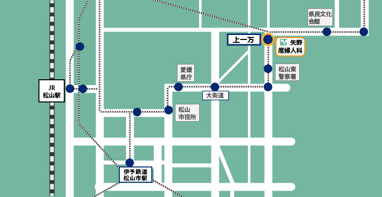 松山市内地図